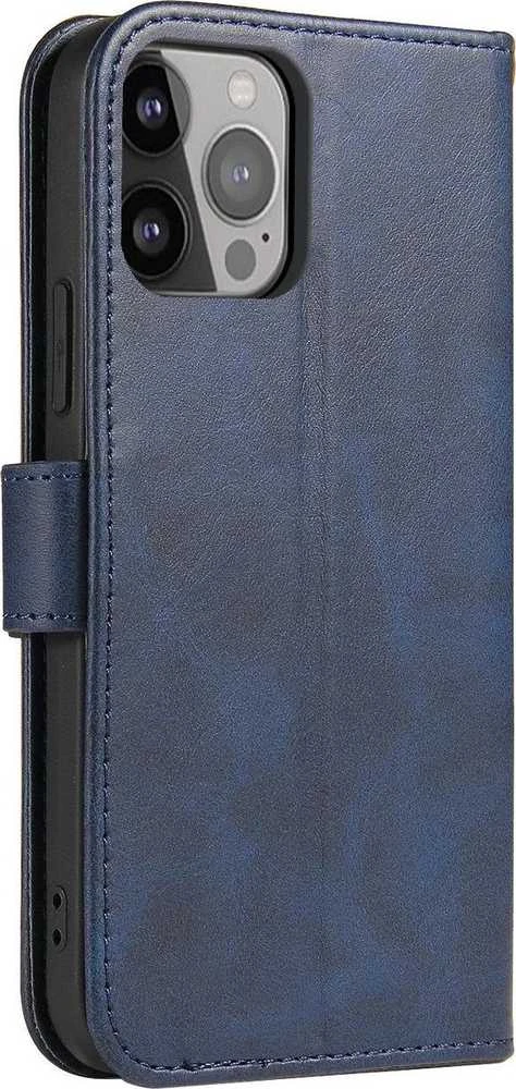 Hurtel Dėklas etui su klapką i portfelem do Samsung S24 Plus Magnet Case mėlyna