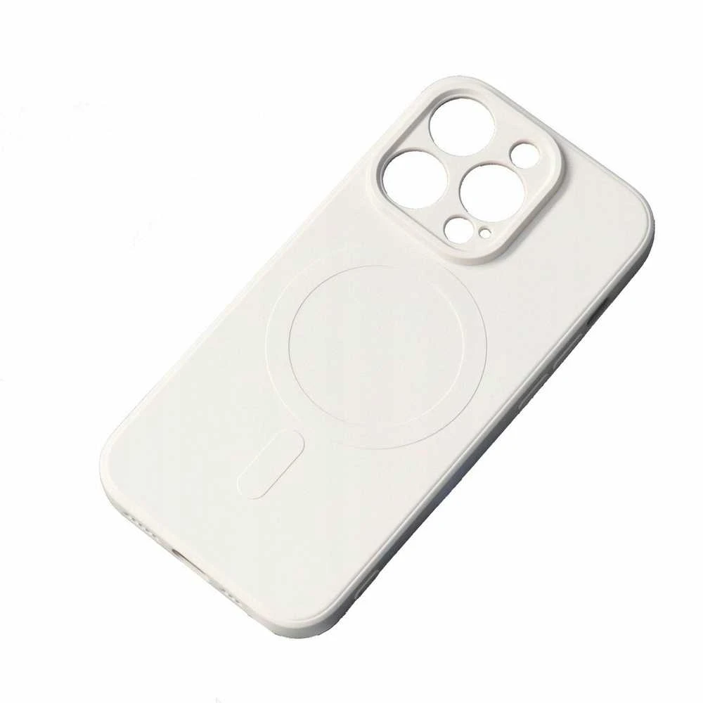 Hurtel iPhone 16e Silikoninis dėklas su MagSafe – rusvai gelsvas