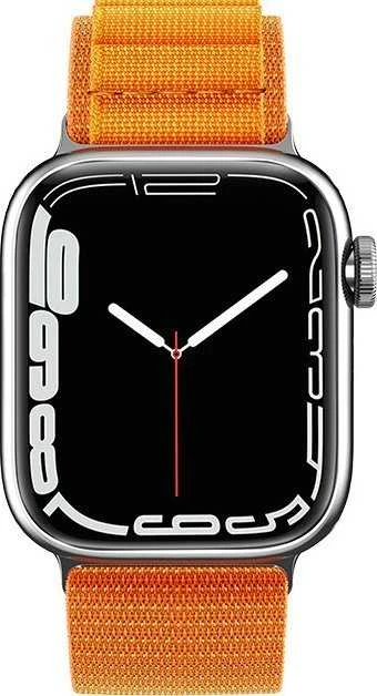 Hurtel Dirželis ze stalową sprzączką Alpine do Apple Watch 38 / 40 / 41 mm oranžinė