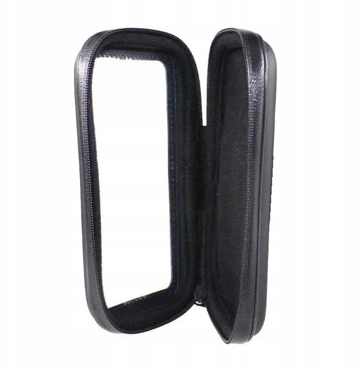 „Hurtel“ vandeniui atsparus dviračio telefono laikiklis, universalus dėklas, dviračio ir motociklo telefono laikiklis, XL dydis (maksimalus telefono dydis: 165 mm x 80 mm), juodas (be vairo tvirtinimo)