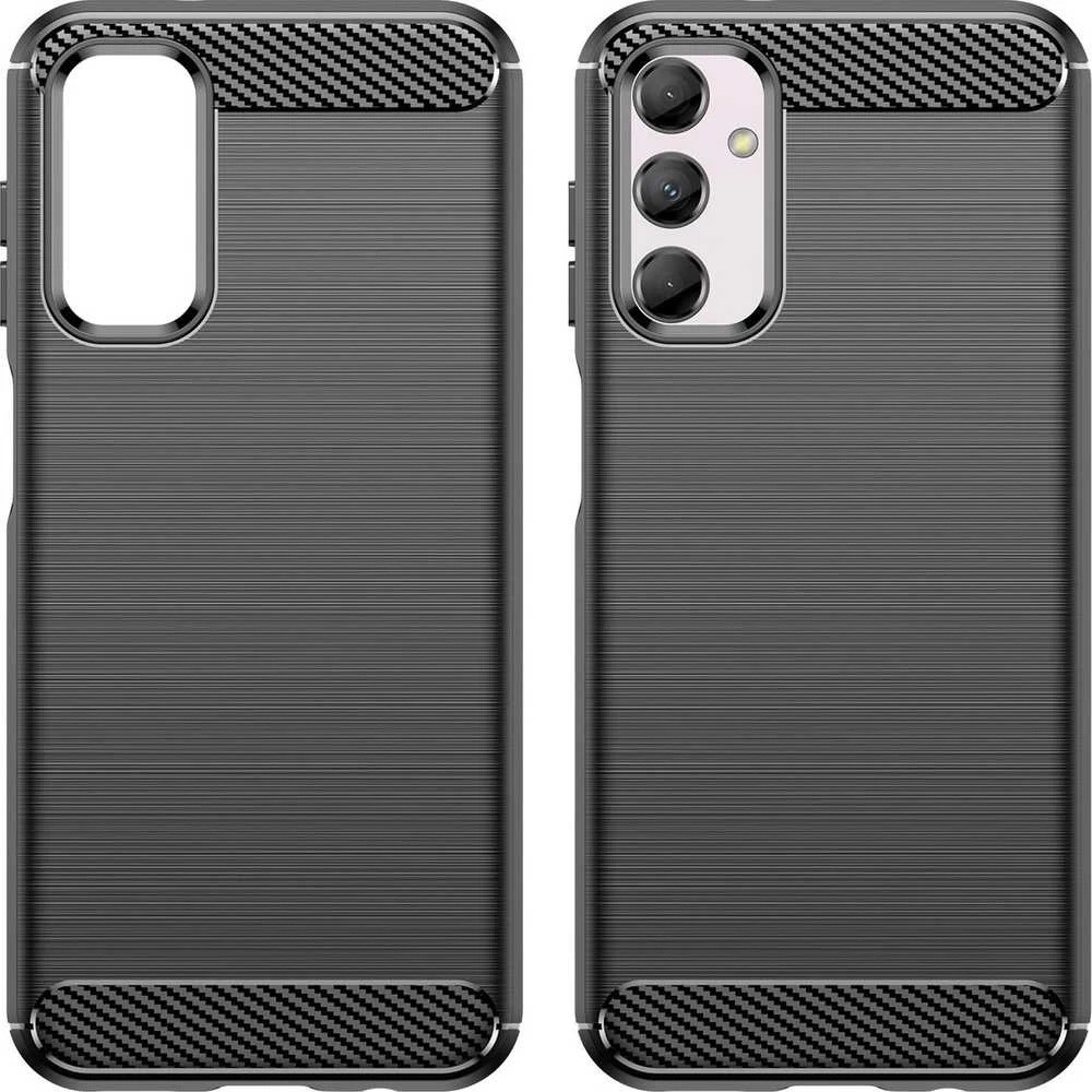 Hurtel Flexible carbon pattern Samsung Galaxy M14 Carbon – dėklas telefonui juodos spalvos