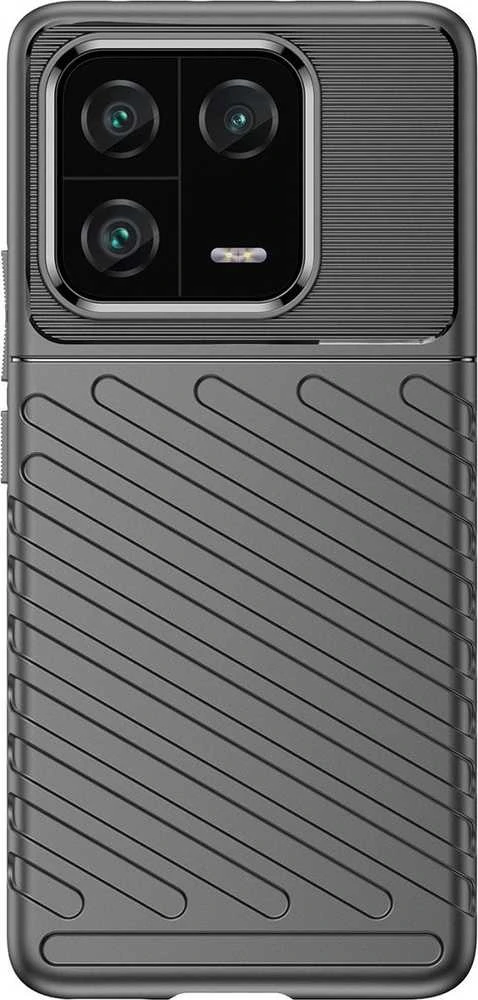 Hurtel Thunder Xiaomi 13 Pro silikoninis armor dėklas telefonui juodos spalvos