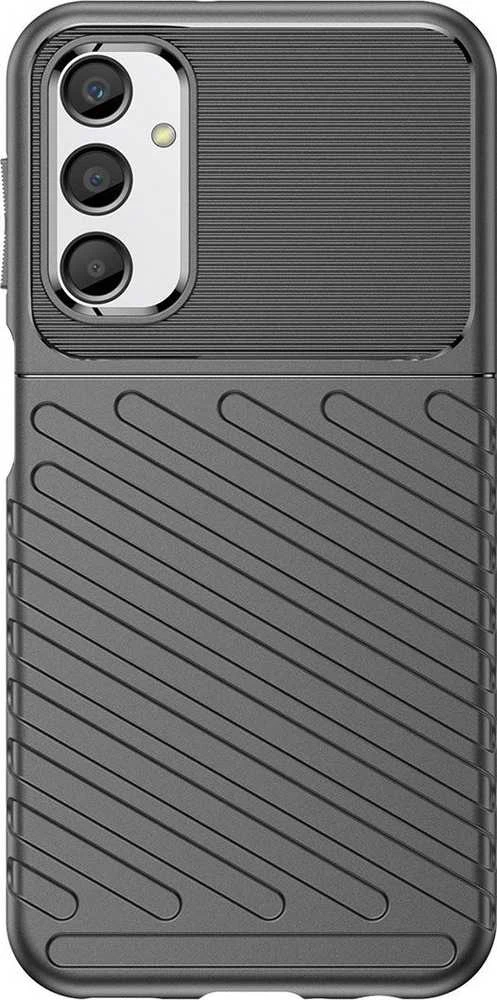 Hurtel Thunder Samsung Galaxy A24 4G silikoninis armor dėklas telefonui juodos spalvos