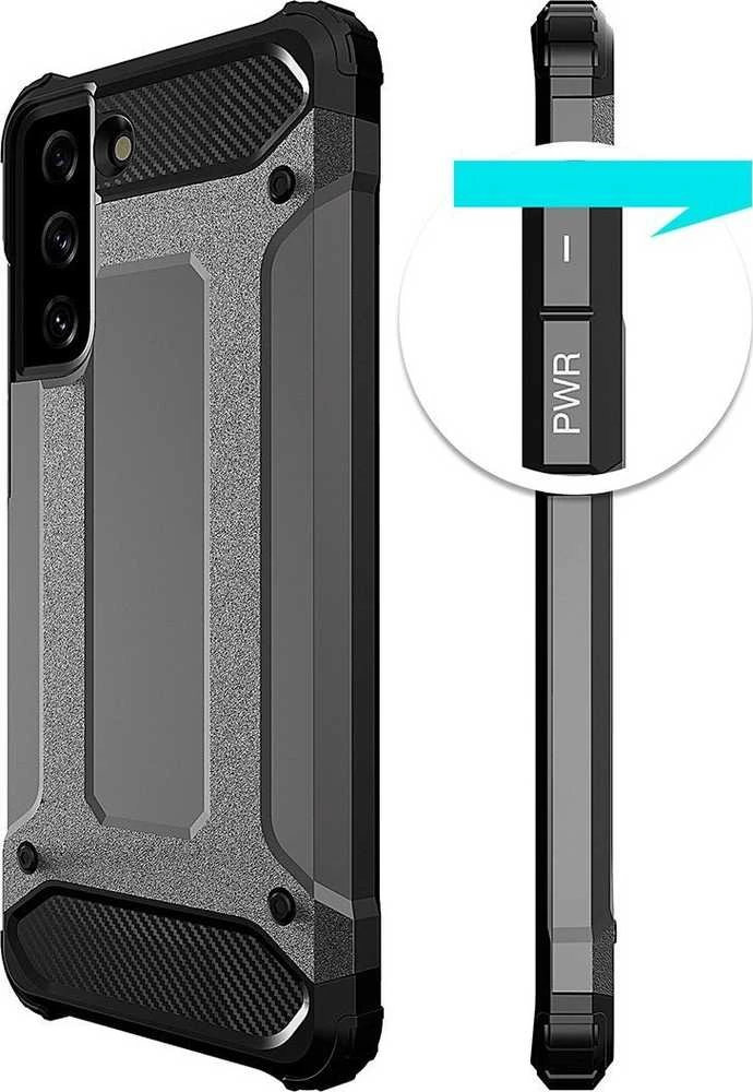Hurtel Hybrid Armor dėklas skirtas Samsung Galaxy S23 +, mėlynas