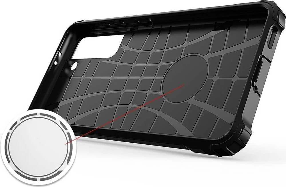 Hurtel Hybrid Armor dėklas skirtas Samsung Galaxy S23 Ultra, mėlynas