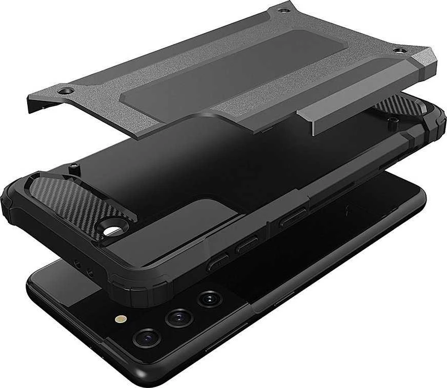 Hurtel Hybrid Armor dėklas skirtas Samsung Galaxy S23 Ultra, mėlynas