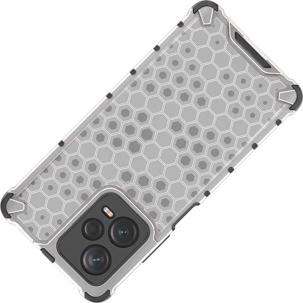 Hurtel Dėklas šarvuotas hibridinis dėklas Xiaomi Redmi Note 12 Pro+ Honeycomb juoda