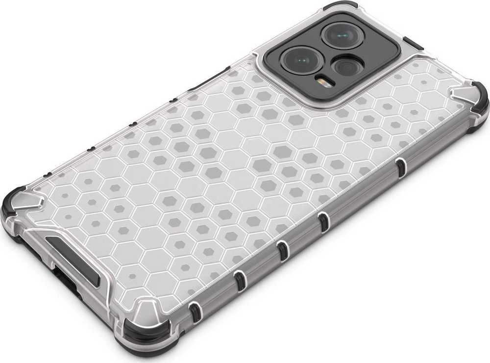 Hurtel Dėklas šarvuotas hibridinis dėklas Xiaomi Redmi Note 12 Pro+ Honeycomb juoda