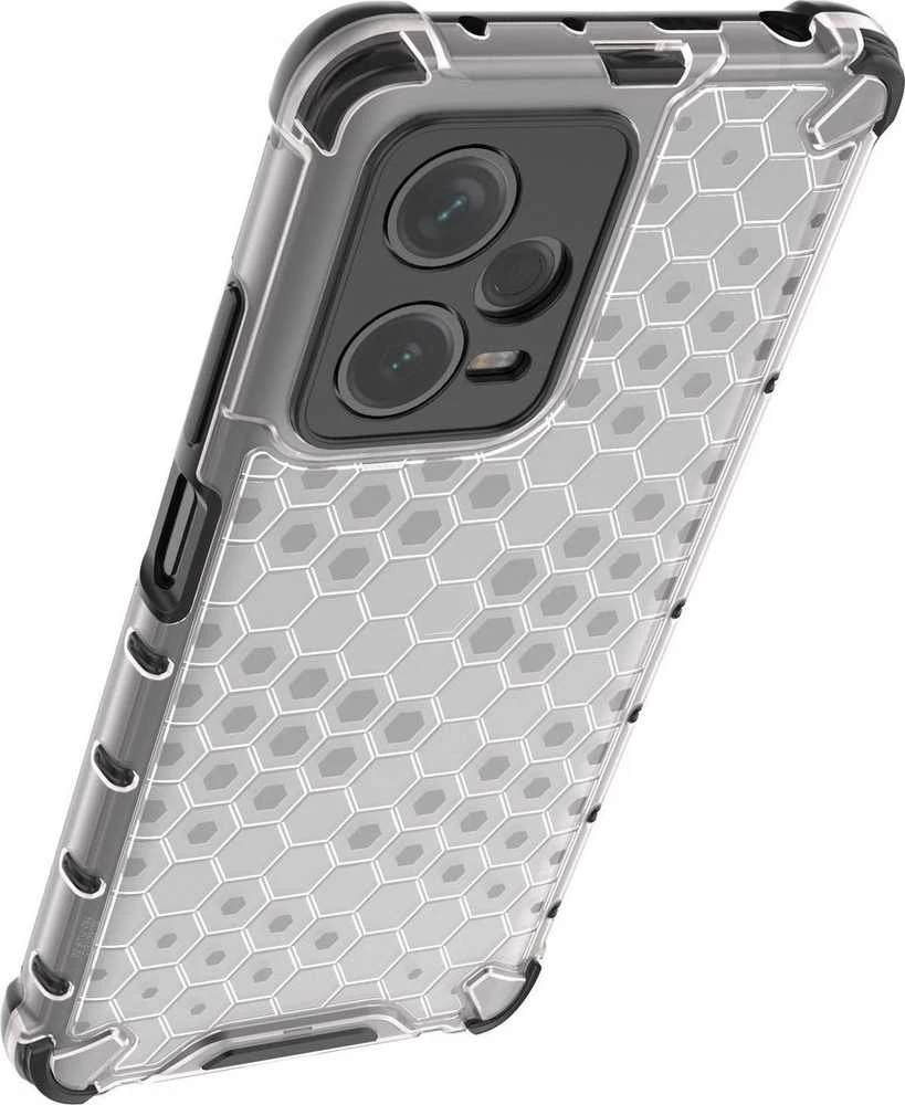 Hurtel Dėklas šarvuotas hibridinis dėklas Xiaomi Redmi Note 12 Pro+ Honeycomb juoda