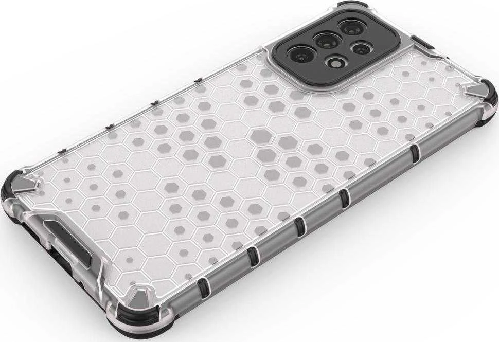 Hurtel Honeycomb dėklas skirtas Samsung Galaxy A73, mėlynas