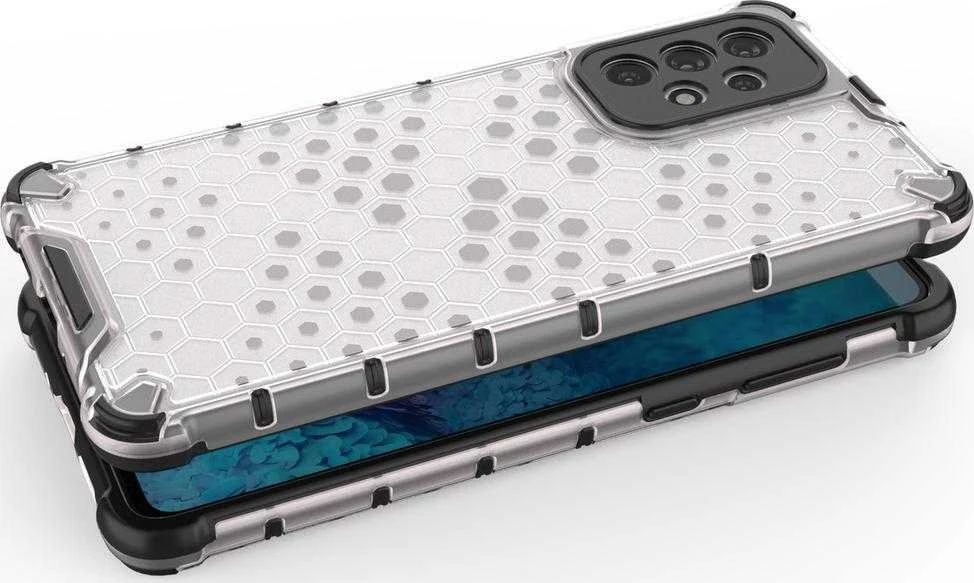Hurtel Honeycomb dėklas skirtas Samsung Galaxy A73, mėlynas