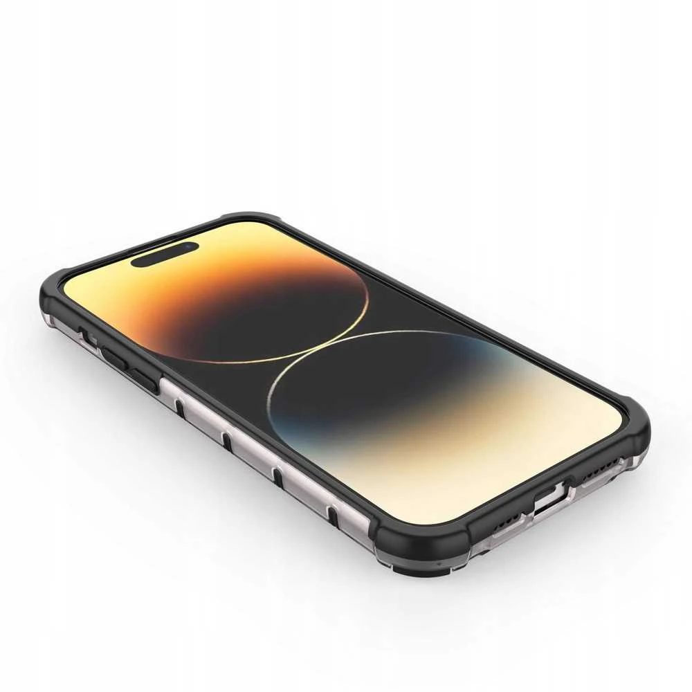 Hurtel Honeycomb dėklas skirtas iPhone 14 Pro, juodas