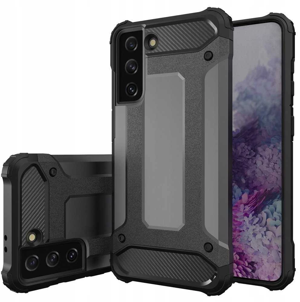 Hurtel Hybrid Armor dėklas skirtas Samsung Galaxy S23+, juodas
