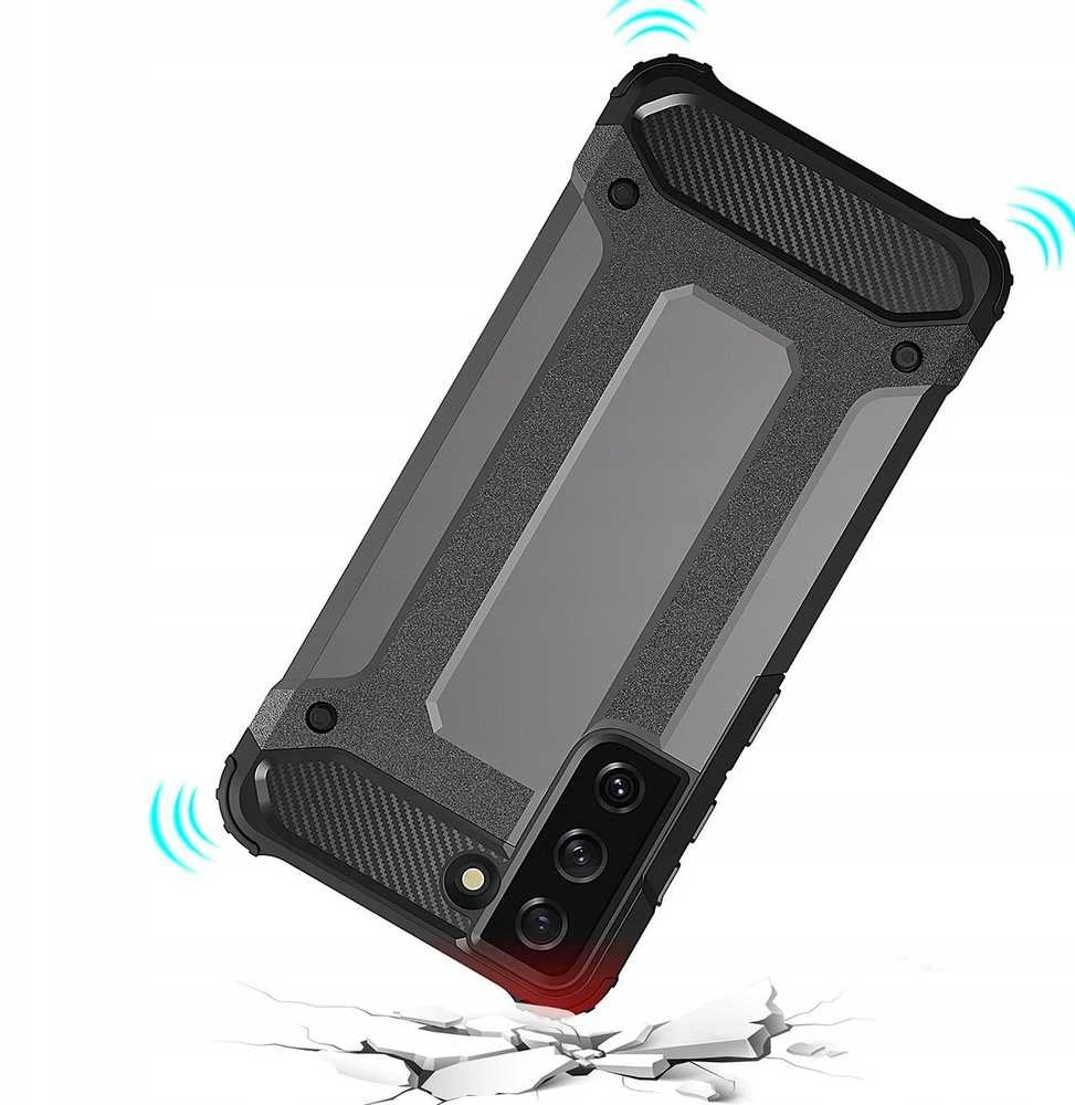 Hurtel Hybrid Armor dėklas skirtas Samsung Galaxy S23+, juodas