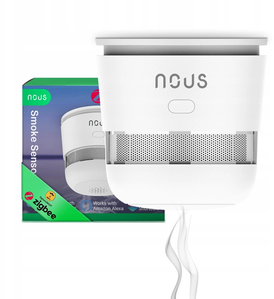 Hurtel NOUS E8 Zigbee 3.0 dūmų sensorius