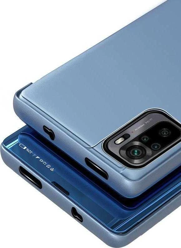 Hurtel Clear View dėklas skirtas Xiaomi Redmi Note 11 Pro+ 5G (China) / 11 Pro 5G (China) / Mi11i HyperCharge / Poco X4 NFC 5G, mėlynas
