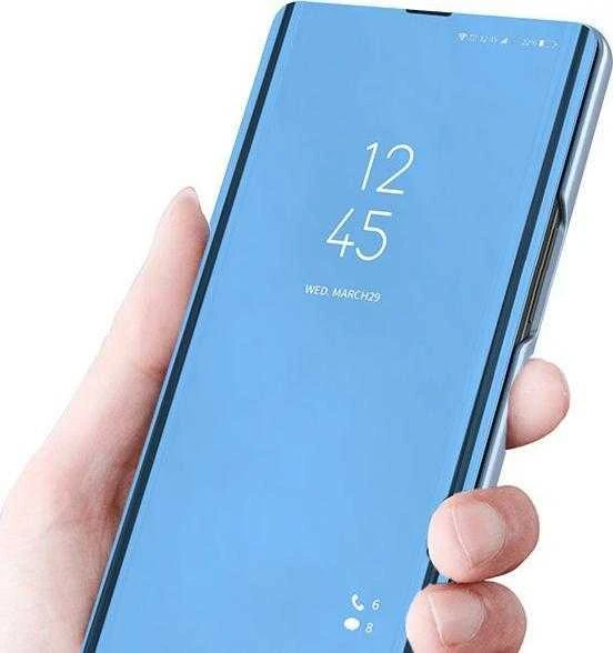 Hurtel Clear View dėklas skirtas Xiaomi Redmi Note 11 Pro+ 5G (China) / 11 Pro 5G (China) / Mi11i HyperCharge / Poco X4 NFC 5G, mėlynas