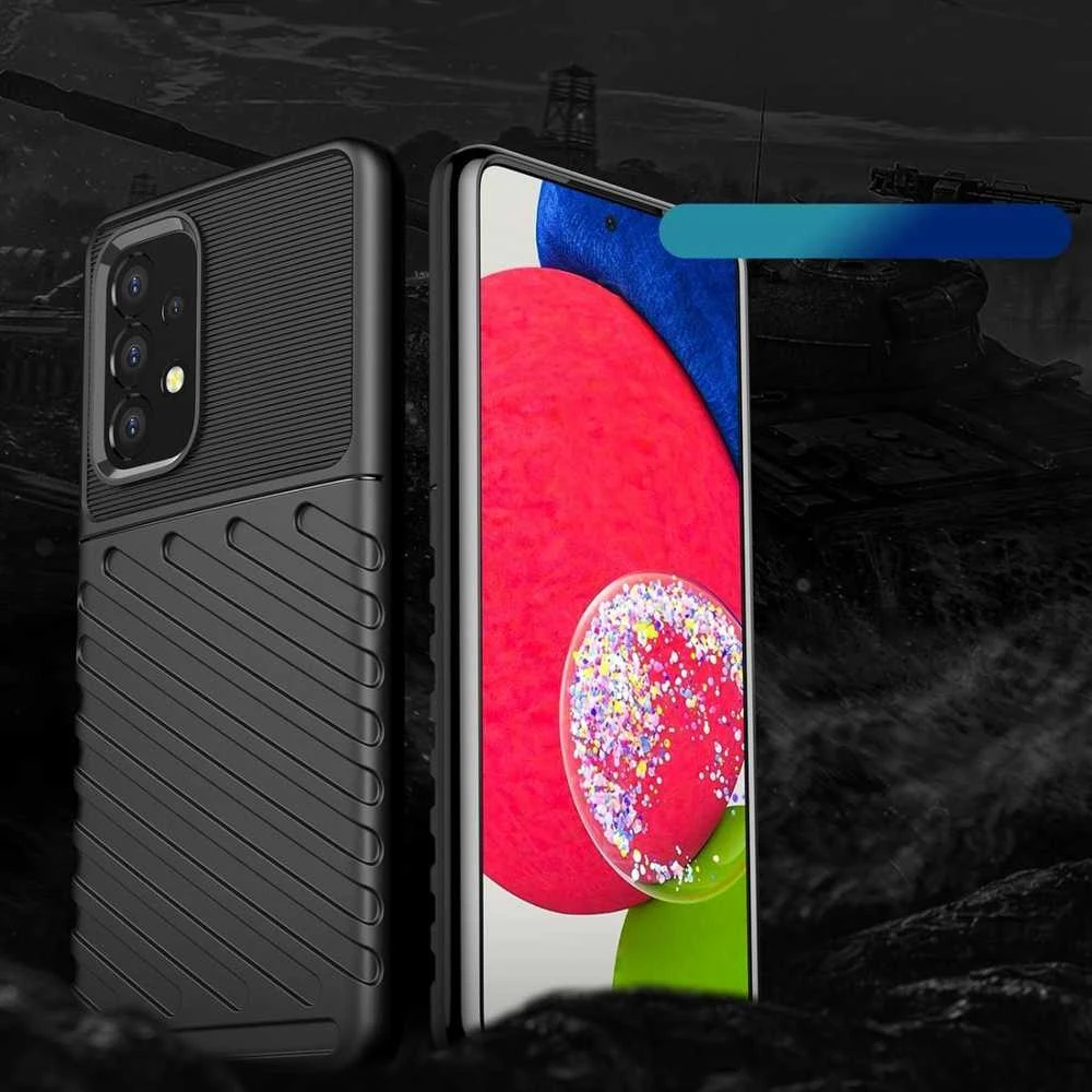 Hurtel Thunder dėklas skirtas Samsung Galaxy A53 5G, mėlynas