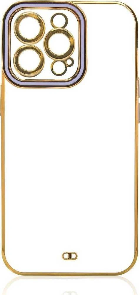 Hurtel Fashion dėklas skirtas Apple iPhone 12 Pro, auksinis/violetinis