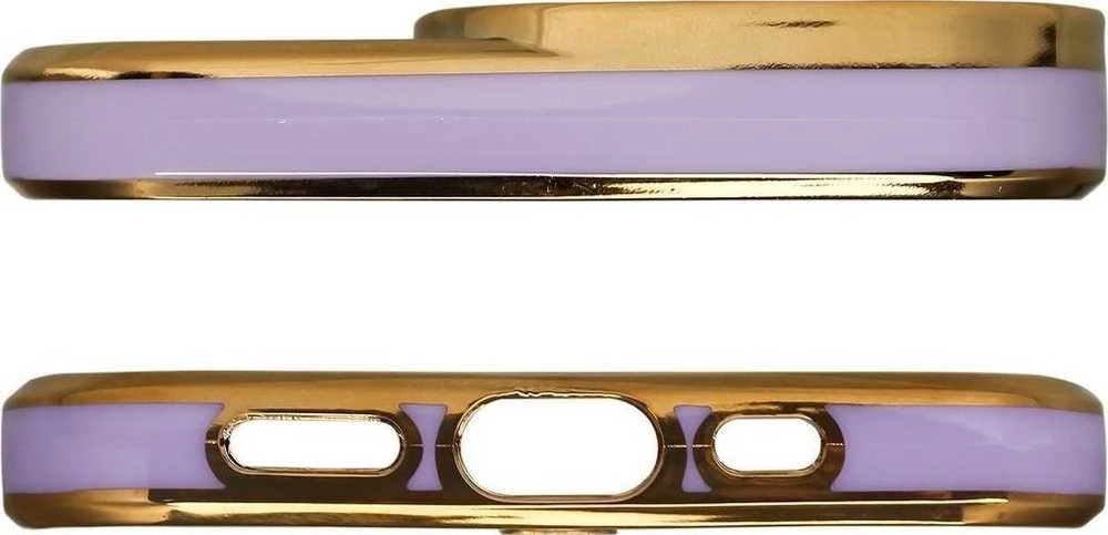 Hurtel Fashion dėklas skirtas Apple iPhone 12 Pro, auksinis/violetinis
