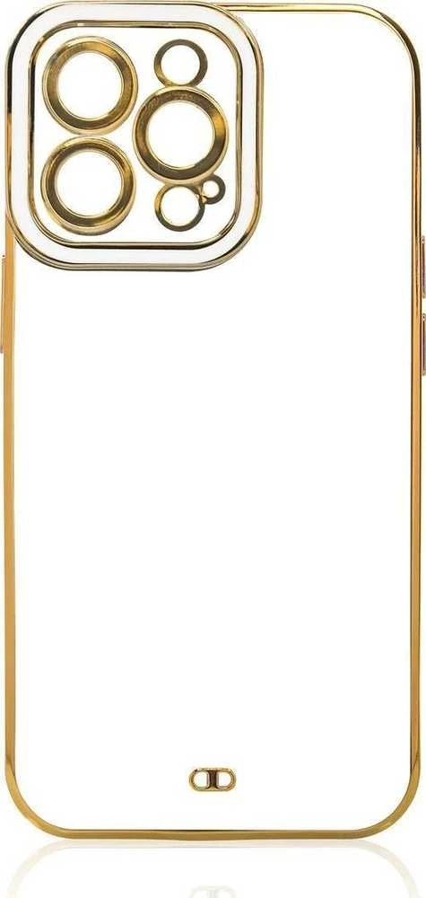 Hurtel Fashion dėklas skirtas Apple Samsung Galaxy A13 5G, auksinis/baltas