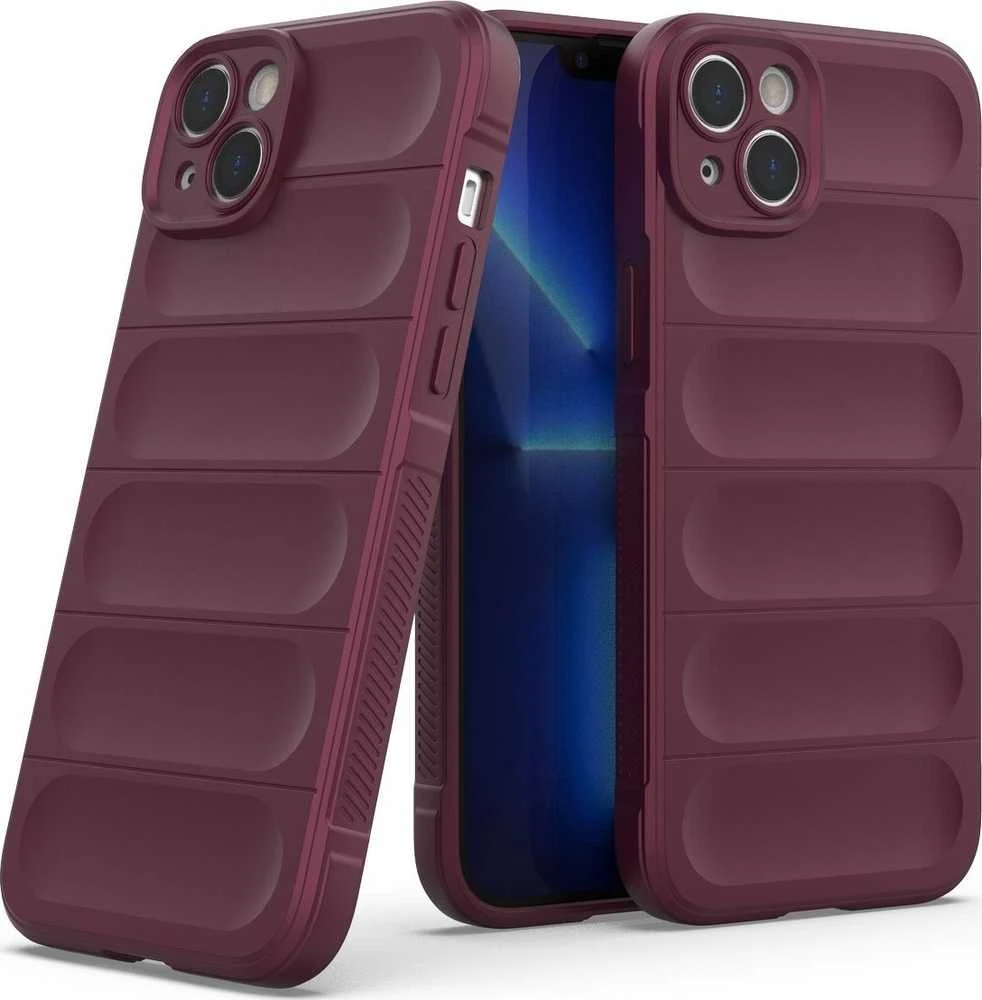 Hurtel Magic Shield dėklas skirtas iPhone 14 Plus, bordo