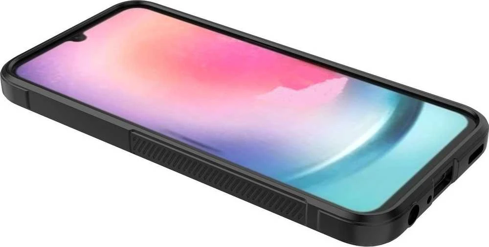 Hurtel Magic Shield Samsung Galaxy A24 4G flexible armored dėklas telefonui raudonos spalvos