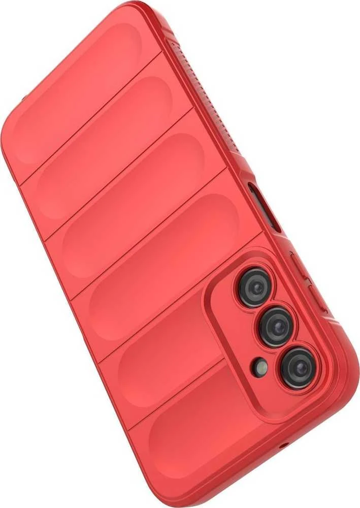 Hurtel Magic Shield Samsung Galaxy A24 4G flexible armored dėklas telefonui raudonos spalvos