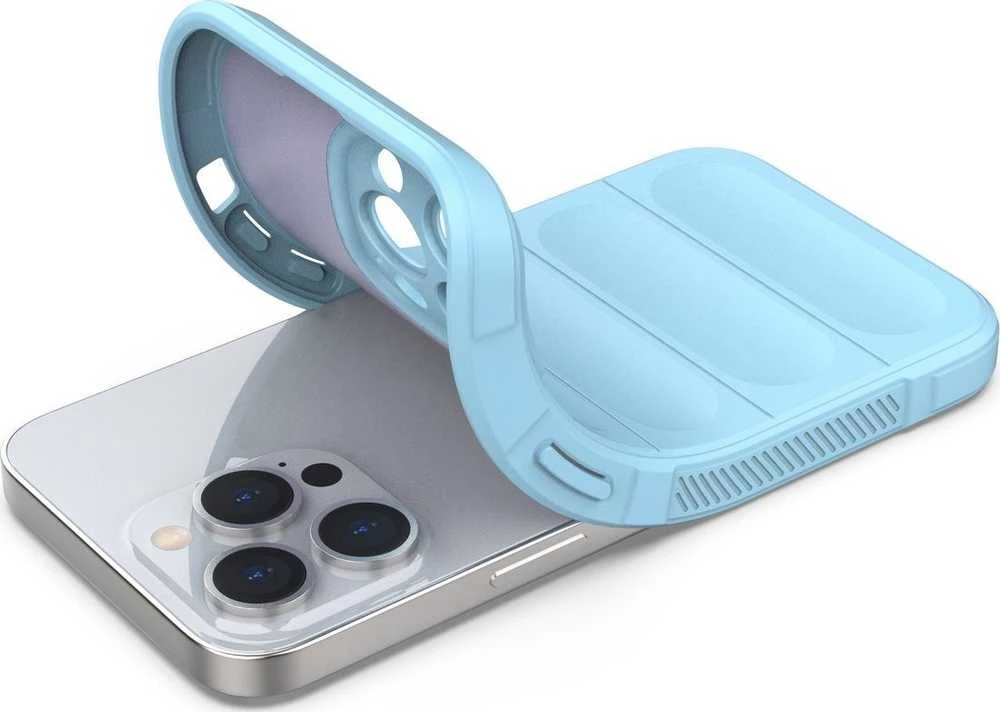 Hurtel Magic Shield dėklas skirtas iPhone 13 Pro, šviesiai mėlynas