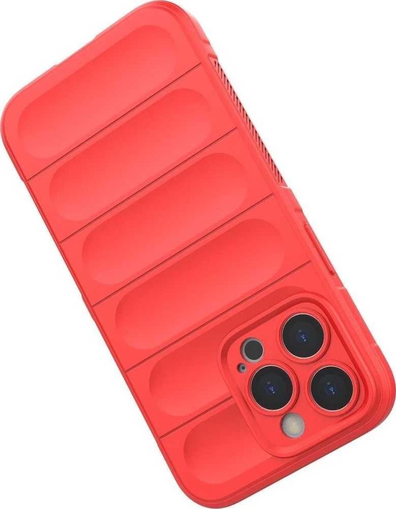 Hurtel Magic Shield dėklas skirtas iPhone 13 Pro Max, raudonas