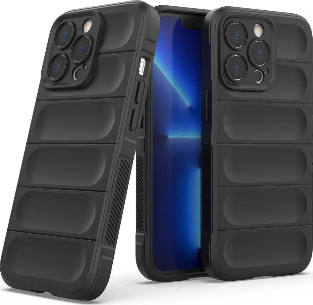 Hurtel Magic Shield dėklas skirtas iPhone 13 Pro Max, tamsiai mėlynas