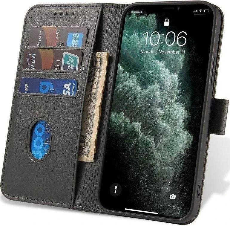 Hurtel atverčiamas dėklas skirtas OnePlus Nord N20 5G, juodas
