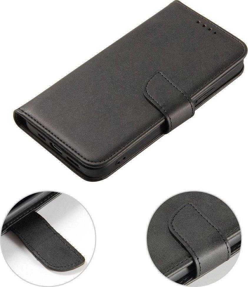 Hurtel atverčiamas dėklas skirtas OnePlus Nord N200 5G, juodas