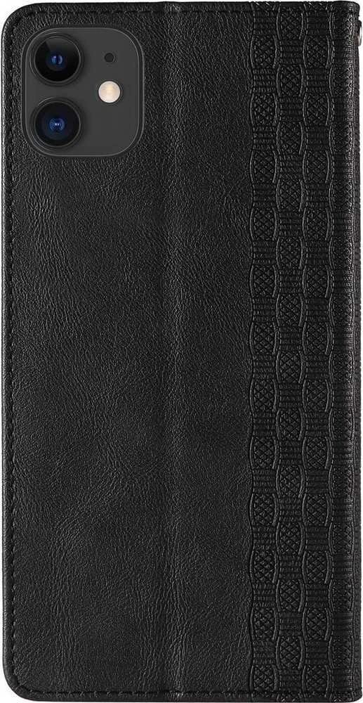 Hurtel Magnet Strap dėklas su dirželiu skirtas iPhone 12, juodas