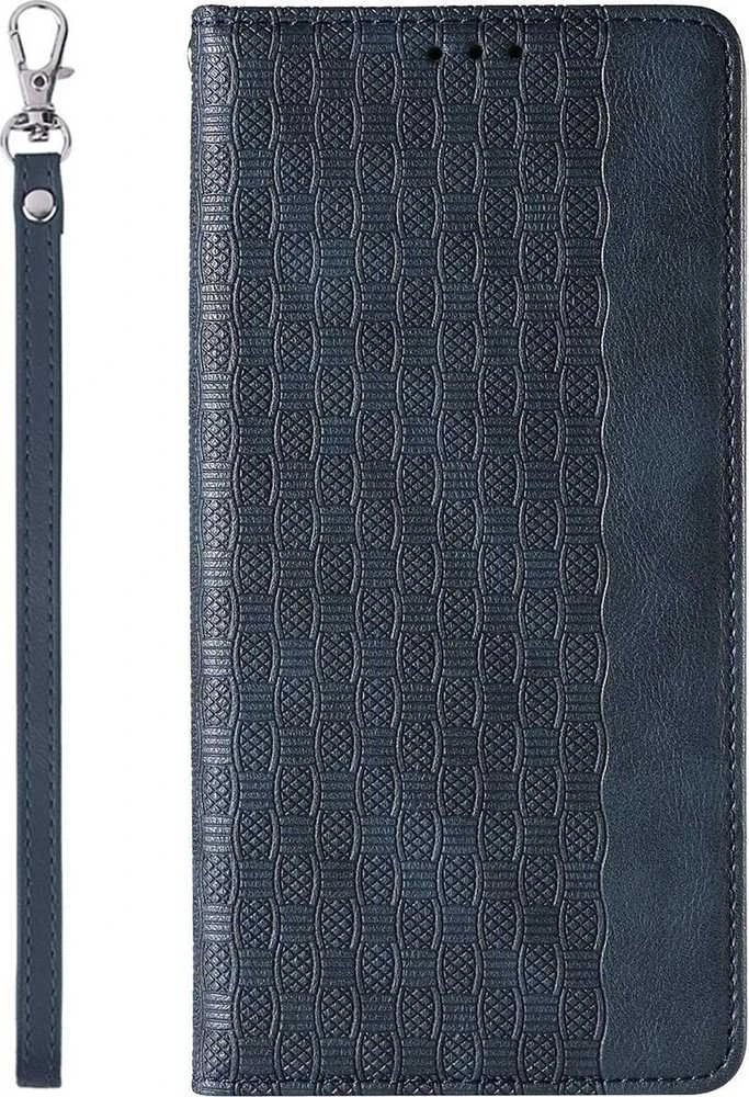 Hurtel Magnet Strap dėklas su dirželiu skirtas iPhone 12 Pro Max, mėlynas