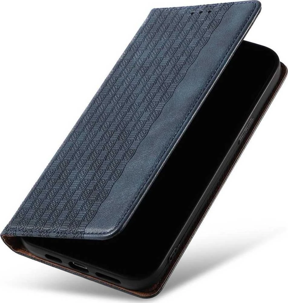 Hurtel Magnet Strap dėklas su dirželiu skirtas iPhone 12 Pro Max, mėlynas