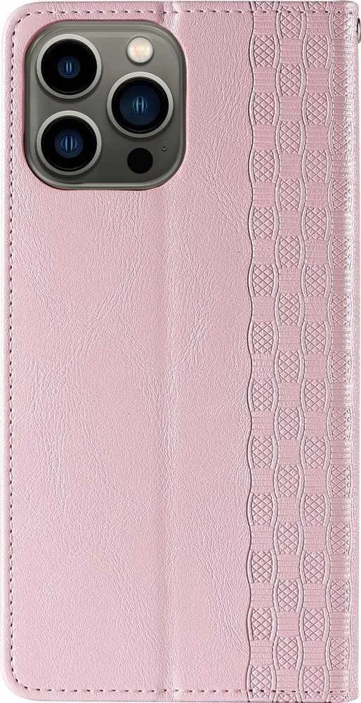 Hurtel Magnet Strap dėklas su dirželiu skirtas Samsung Galaxy S23+, rožinis