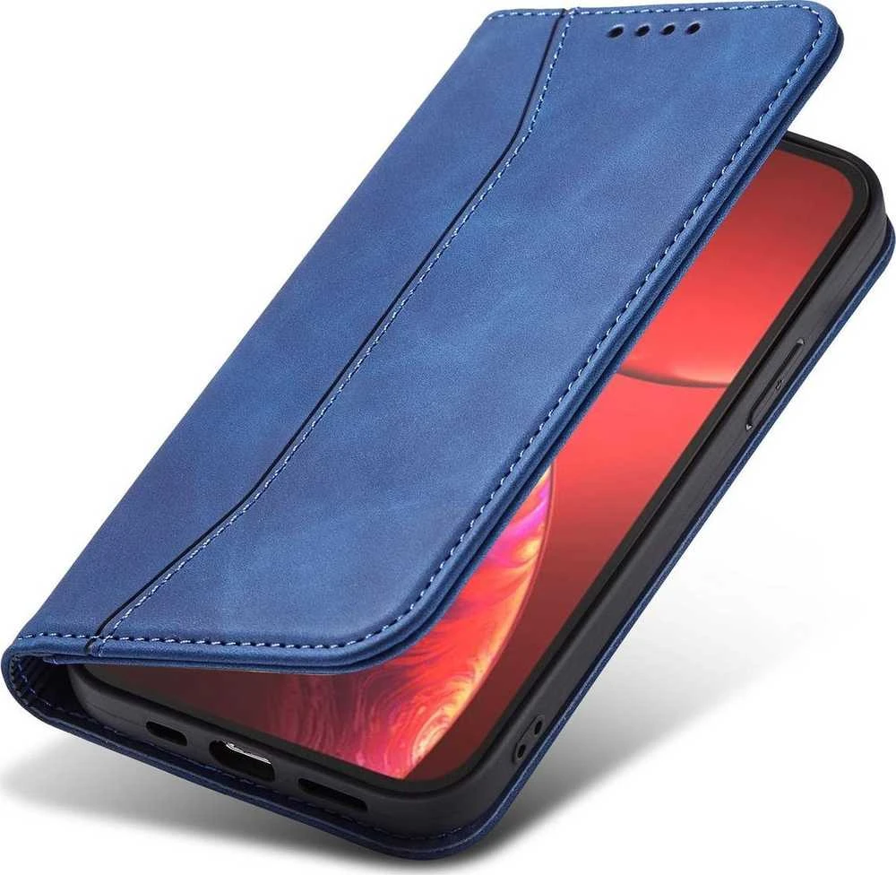 Hurtel Magnet Fancy dėklas, skirtas iPhone 13 Pro Max, mėlynas