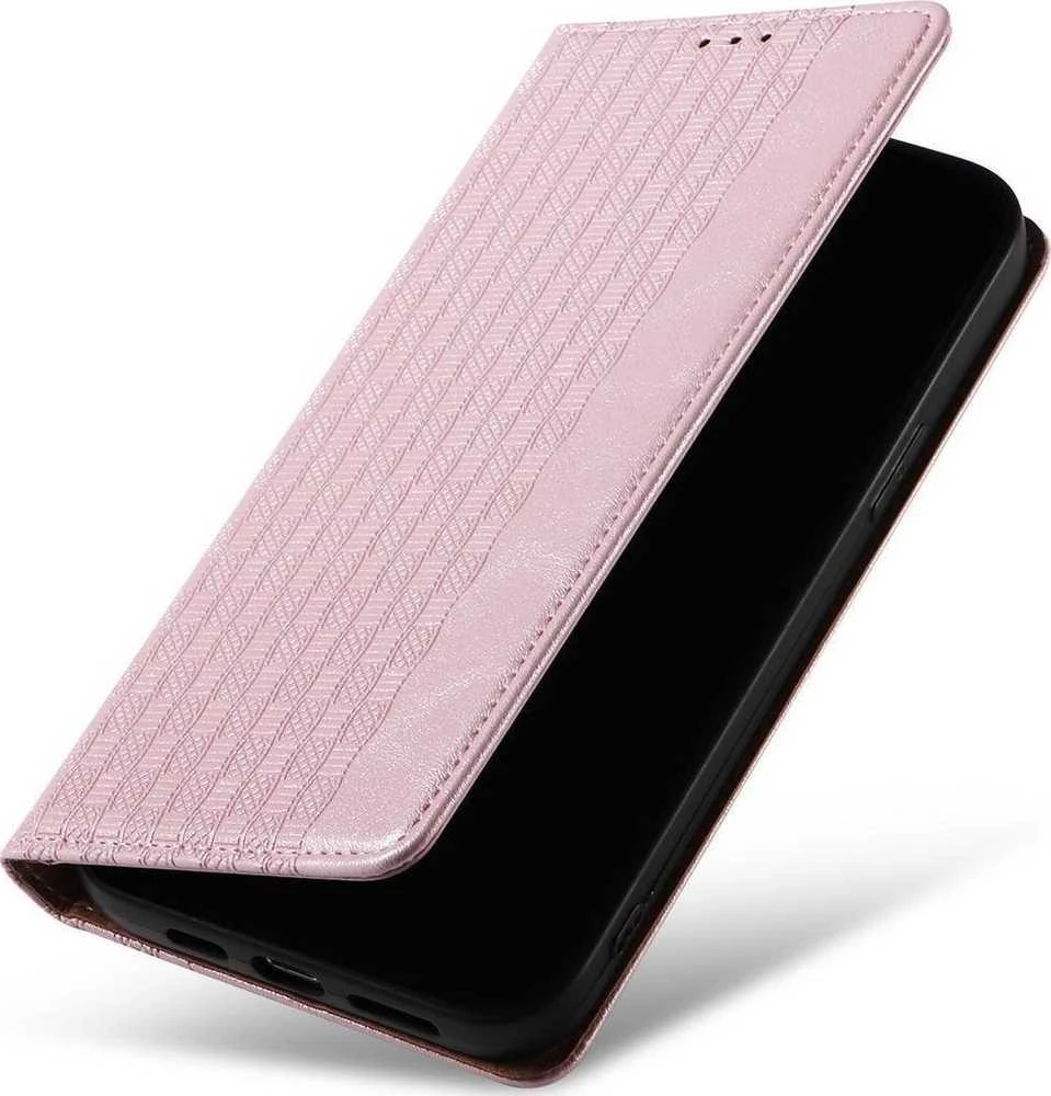 Hurtel Magnet Strap dėklas su dirželiu skirtas iPhone 14 Pro, rožinis