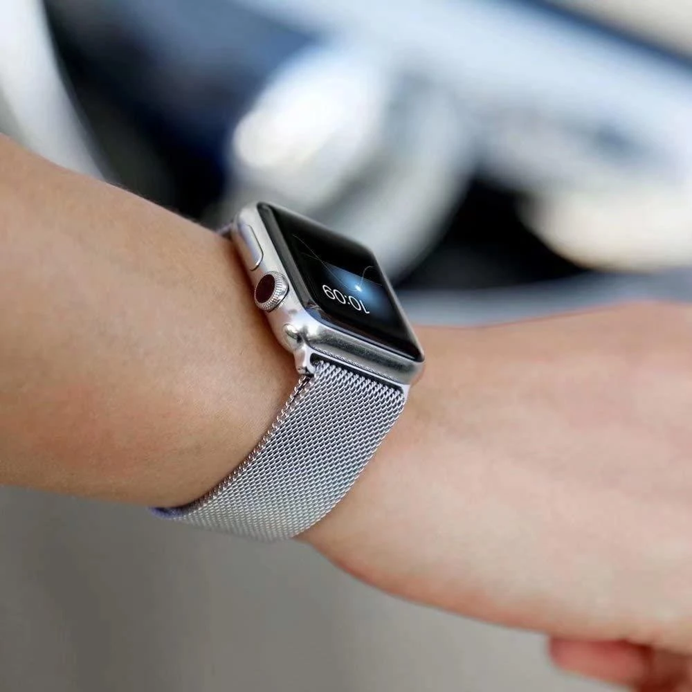 Išmaniojo laikrodžio Apple 7 /8magnetinis Hurtel dirželis, Žalios spalvos, 41mm