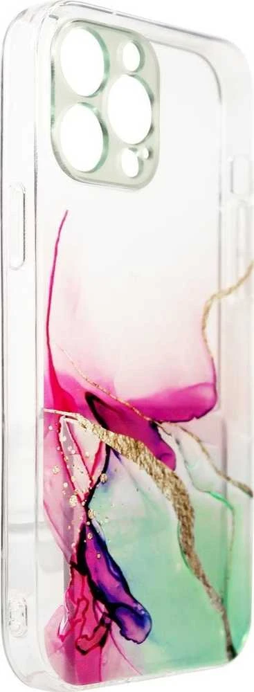 Hurtel Marble dėklas skirtas iPhone 12 Pro Max, mėtų