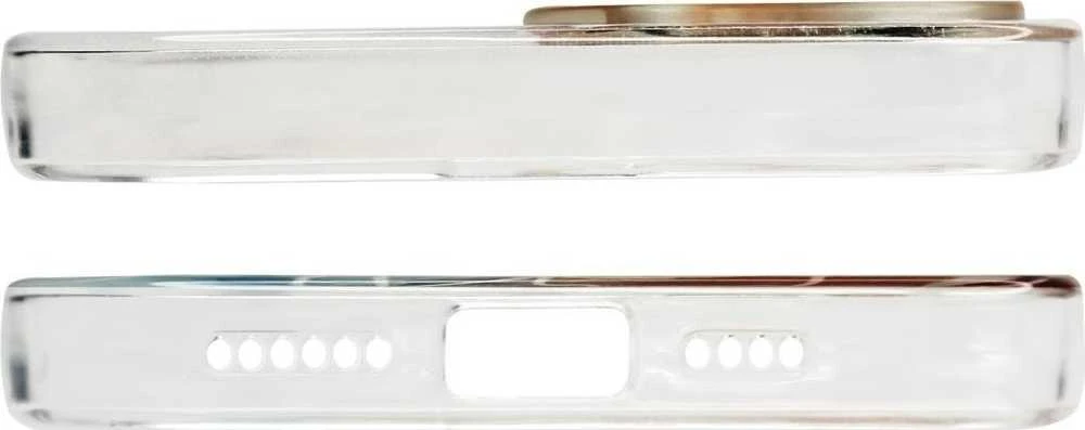 Hurtel Marble dėklas skirtas iPhone 12 Pro Max, oranžinis