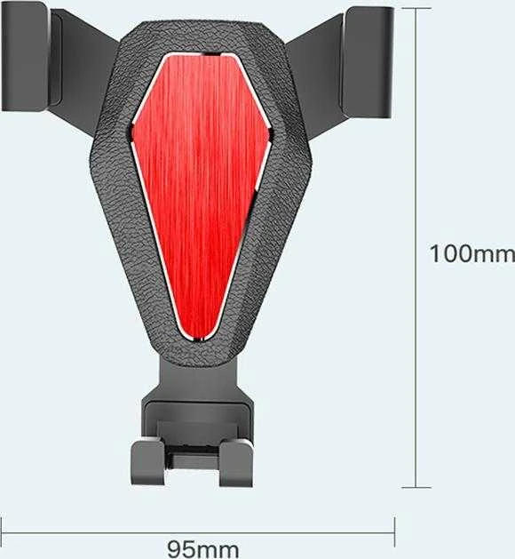 Hurtel Gravity išmaniojo telefono automobilio laikiklis, sidabras (YC07)