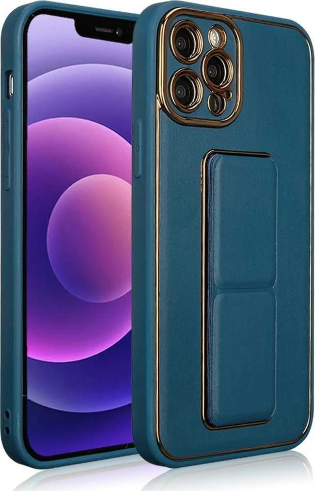 Hurtel New Kickstand dėklas skirtas iPhone 12, mėlynas