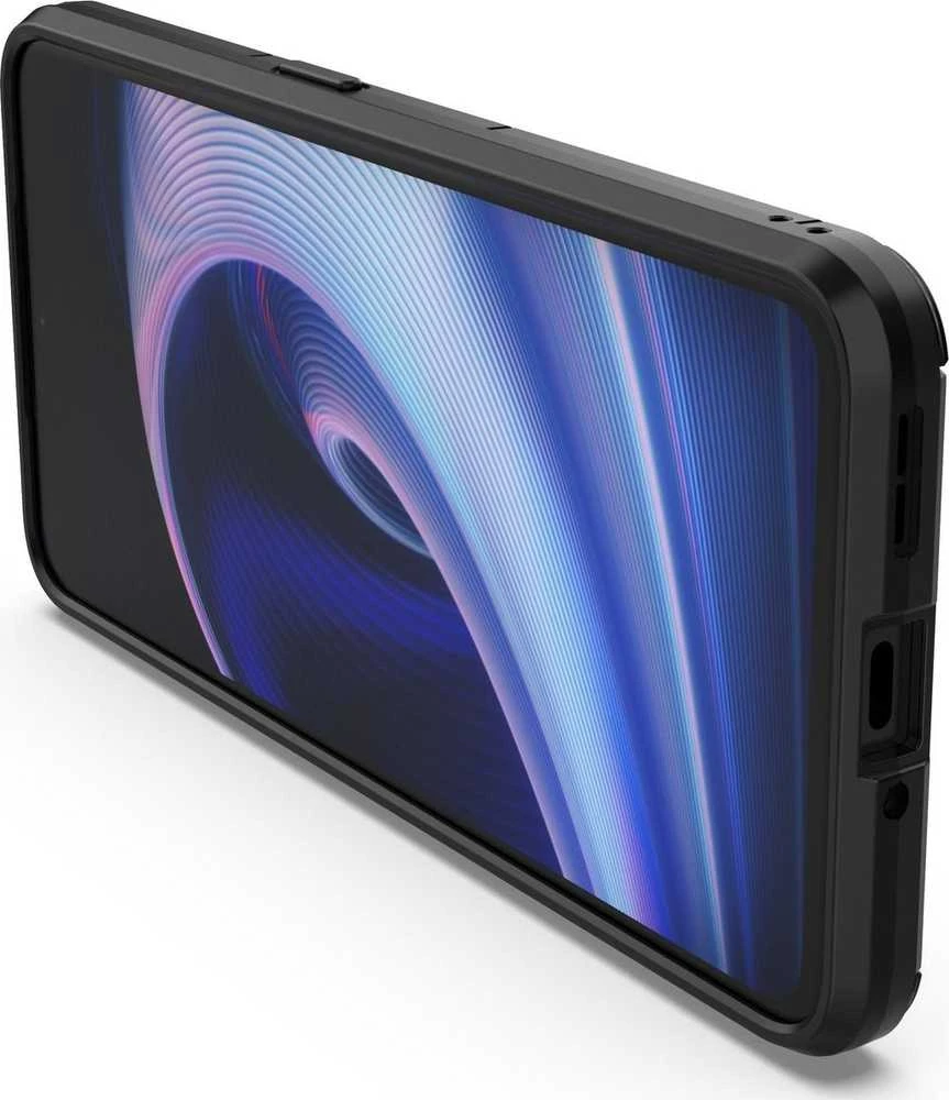Hurtel Ring Armor hibridinis dėklas + magnetinis laikiklis skirtas OnePlus Ace, juodas
