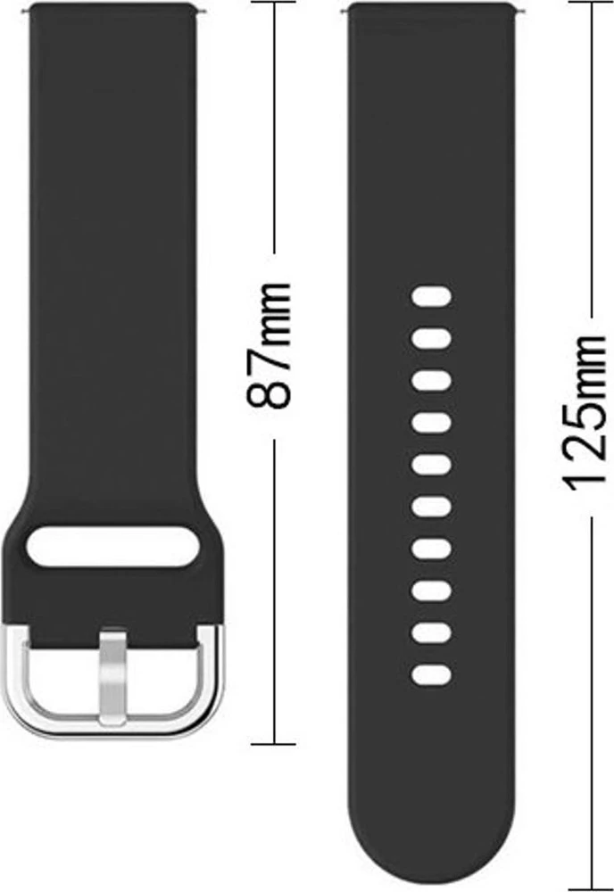 Hurtel Priedai išmaniesiems laikrodžiams išmaniojo laikrodžio dirželis universalus 20mm
