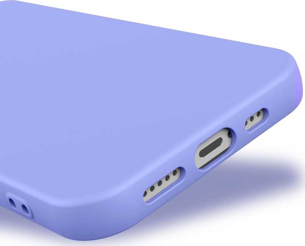 iLike Hurtel silikoninis dėklas skirtas Samsung Galaxy A14 5G / Galaxy A14, violetinis
