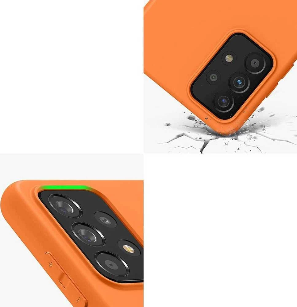 Hurtel silikoninis dėklas skirtas Samsung Galaxy A03s, juodas