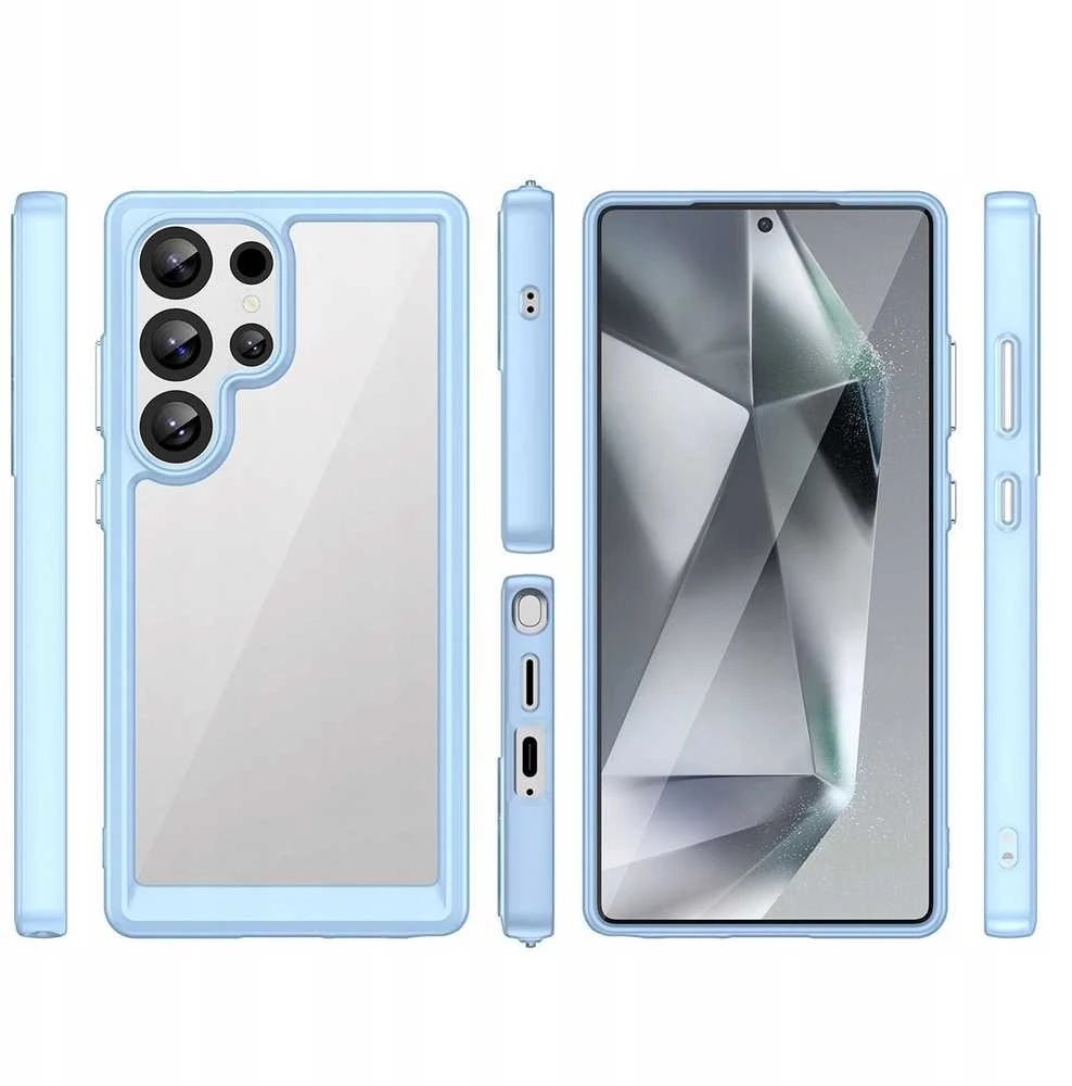 Hurtel Outer Space Case Samsung Galaxy S25 Ultra – dėklas telefonui mėlynos spalvos