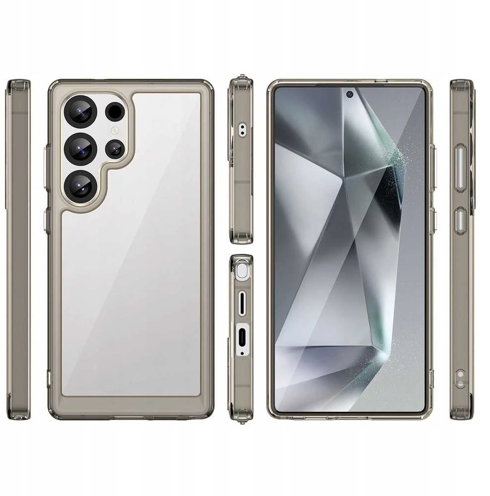 Hurtel Outer Space Case Samsung Galaxy S25 Ultra – dėklas telefonui juodos spalvos